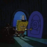 Spongebob Coming Home at Night Spongebob meme template blank