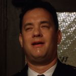 Peeing / Sweating Tom Hanks  meme template blank