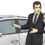Car Salesman Slaps Roof of Car (blank)  meme template blank