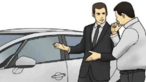 Car Salesman Slaps Roof of Car (blank) Opinion meme template