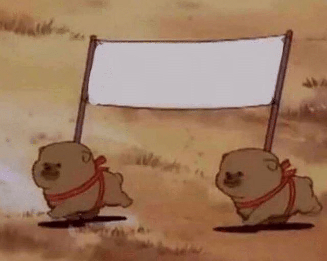 Meme Generator Puppies Carrying Sign Newfa Stuff