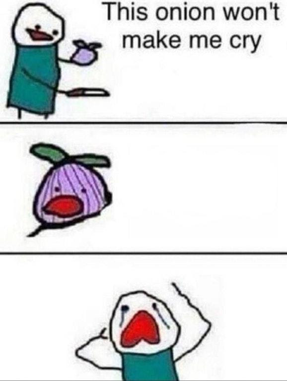 Meme Generator - This Onion Won't Make Me Cry (blank ...