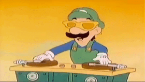 DJ Luigi Luigi meme template