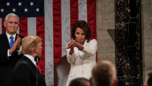 Nancy Pelosi Clapping celebrating meme template