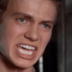 Angry Anakin “Not just the men” Prequel meme template blank