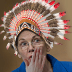Elizabeth Warren Pocahontas Political meme template blank
