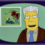 I For One Welcome Our New Robot Overlords Simpsons meme template blank