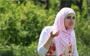 Confused Muslim Girl IRL meme template