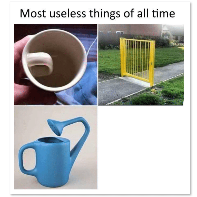 Useless things. Useless. Pixar memes.