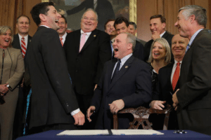 Laughing Republicans Laughing meme template