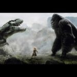 Gorilla vs. Dinosaur / T-Rex  meme template blank