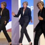 Theresa May Dancing  meme template blank UK politics