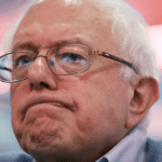 Bernie Sanders upset  meme template blank Reeb face