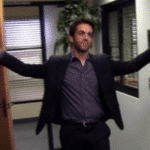 Hows my favorite branch doing  meme template blank Ryan, The Office, Open Arms