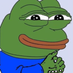 Pepe Rubbing Hands  meme template blank Frog, conspiring