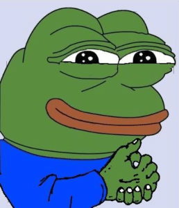 Pepe Rubbing Hands Frog meme template