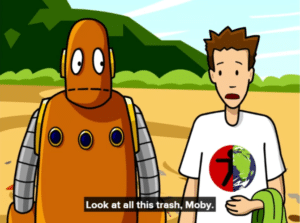 Look at all this trash, Moby Garbage meme template