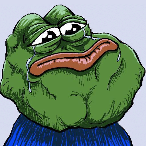 Sad Pepe Forever Alone  meme template blank frog, alone