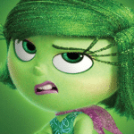 Disgust Poster  meme template blank Disney, Pixar