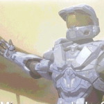 Halo Spartan Open Arms  meme template blank Gaming