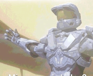 Halo Spartan Open Arms  * meme template