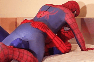 Spiderman Spank Spanking meme template