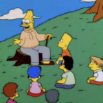 Grandpa Simpson Talking to Kids simpsons meme template blankgrandpa simpson