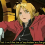 That is not the law of equivalent exchange  meme template blank FMA trade