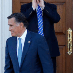Trump yelling at Mitt Romney  meme template blank