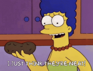 Marge ‘I think they’re neat’ Simpsons meme template