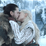 Daenerys kissing Jon Snow  meme template blank Game of Thrones