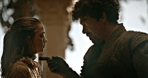 Syrio to Arya ‘What do we say’ (no text) Say meme template