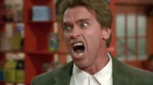Arnold Schwarzenegger Angry Angry meme template