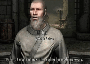 I must rest now this reading has made me weary Gaming meme template