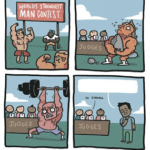 Worlds Strongest Man Comic (blank)  meme template blank heckifiknowcomics