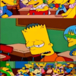 Say the line Bart (blank) Simpsons meme template blank