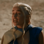 Daenerys Angry Squinting  meme template blank Game of Thrones
