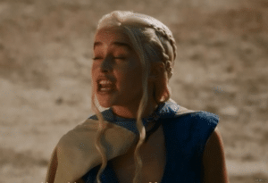 Daenerys Angry Squinting Angry meme template