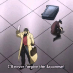 I'll Never Forgive the Japanese  meme template blank