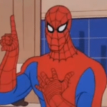 Meme Generator – Spiderman raising finger having an idea