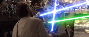 Obi Wan fighting Grievous vs meme template