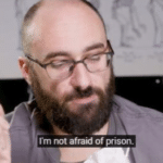 I'm not afraid of prison  meme template blank Vsauce