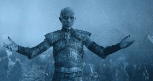 Night King Open Arms Zombie meme template