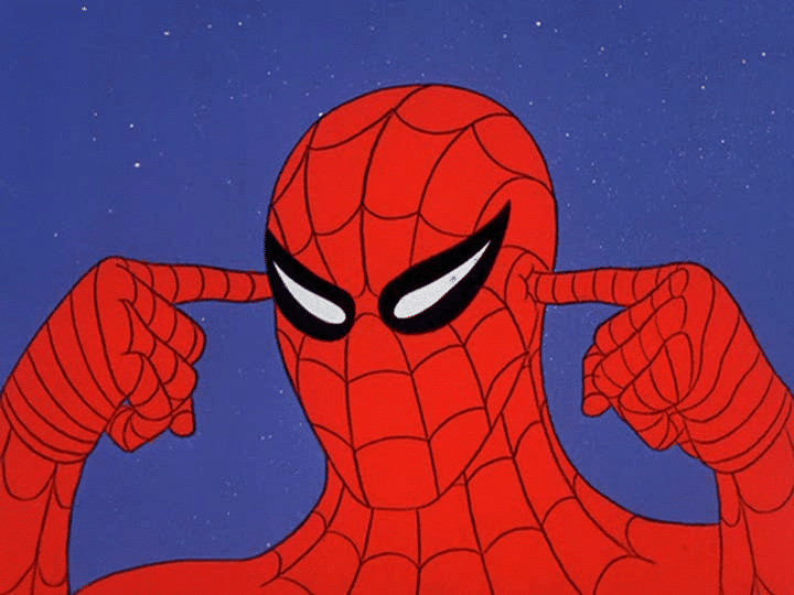 Meme Generator Spiderman thinking pointing to head Newfa Stuff