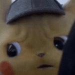 Disturbed Detective Pikachu  meme template blank Pokemon