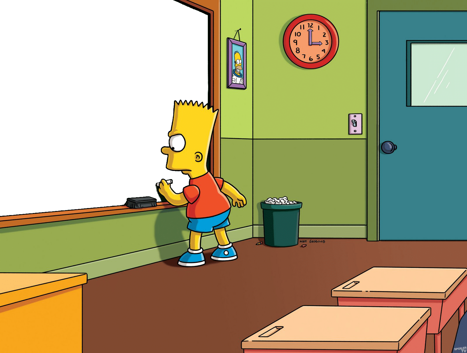 Meme Generator Bart Chalkboard blank Newfa Stuff