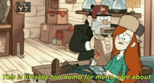 This is literally too dumb for me to care about Gravity Falls meme template