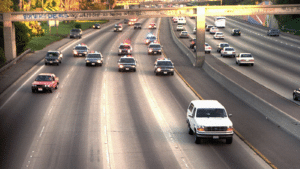 Police cars chasing O. J. Simpson Chasing meme template