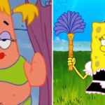 Spongebob and Patrick dressed as womem Spongebob meme template blank Crossdressing