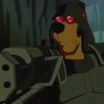 Military Scooby Doo with Guns  meme template blank